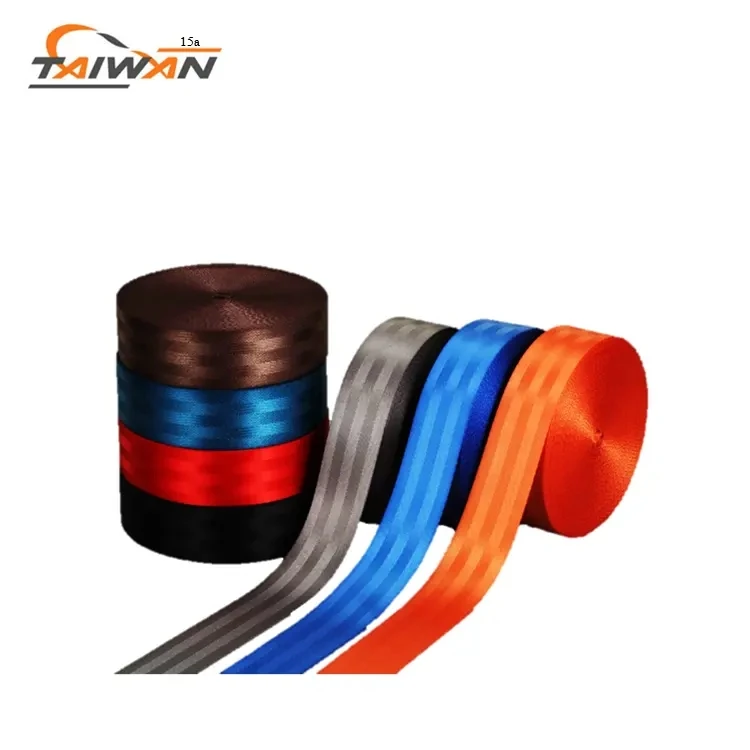Orange Nylon Webbing
